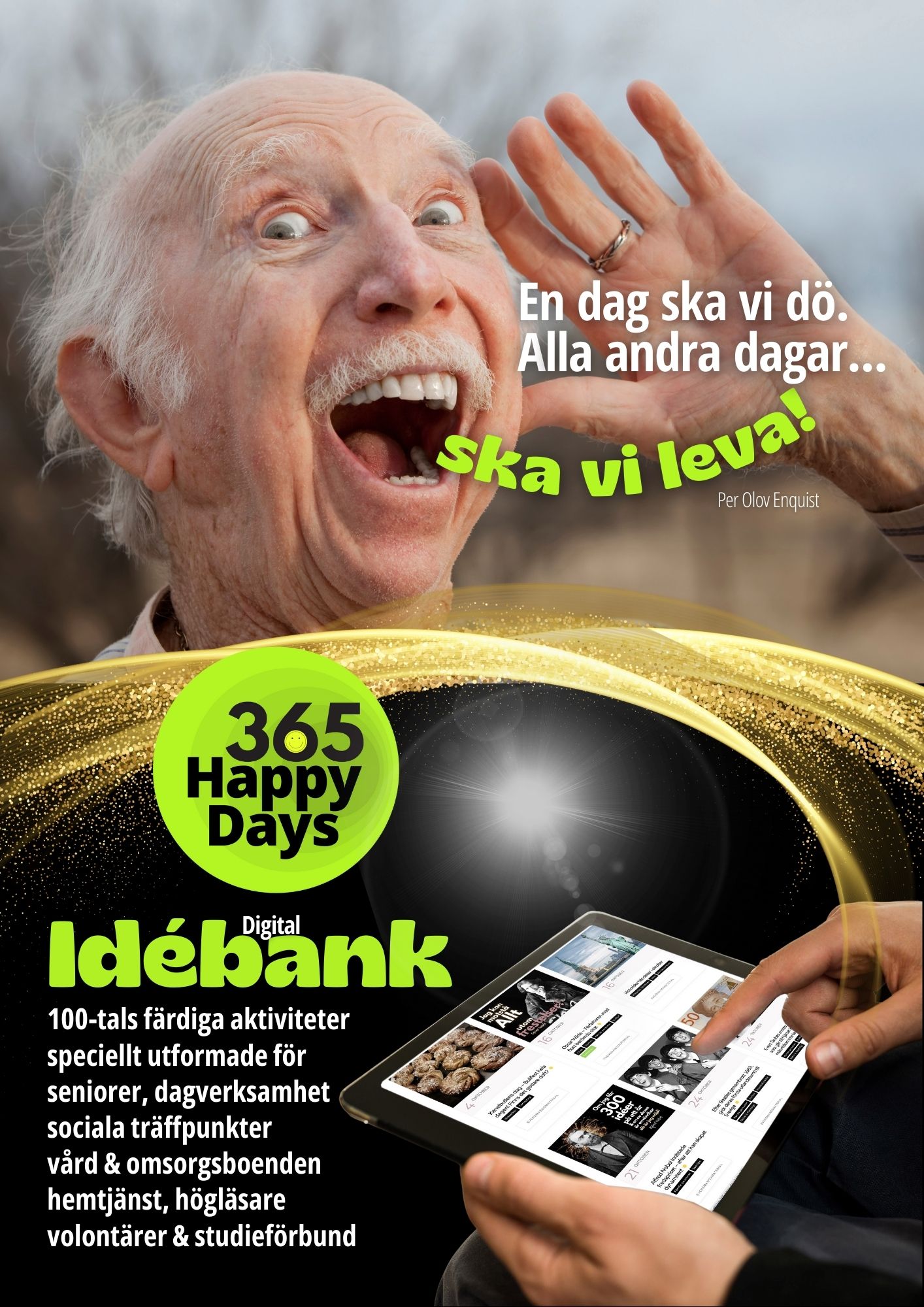 365 Happy Days idébank med aktiviteter för äldre